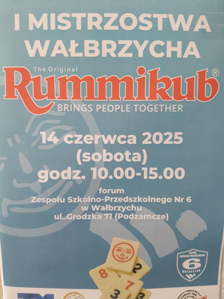 Zdjęcie do artykułu "I Mistrzostwa Wałbrzycha w Rummikub"