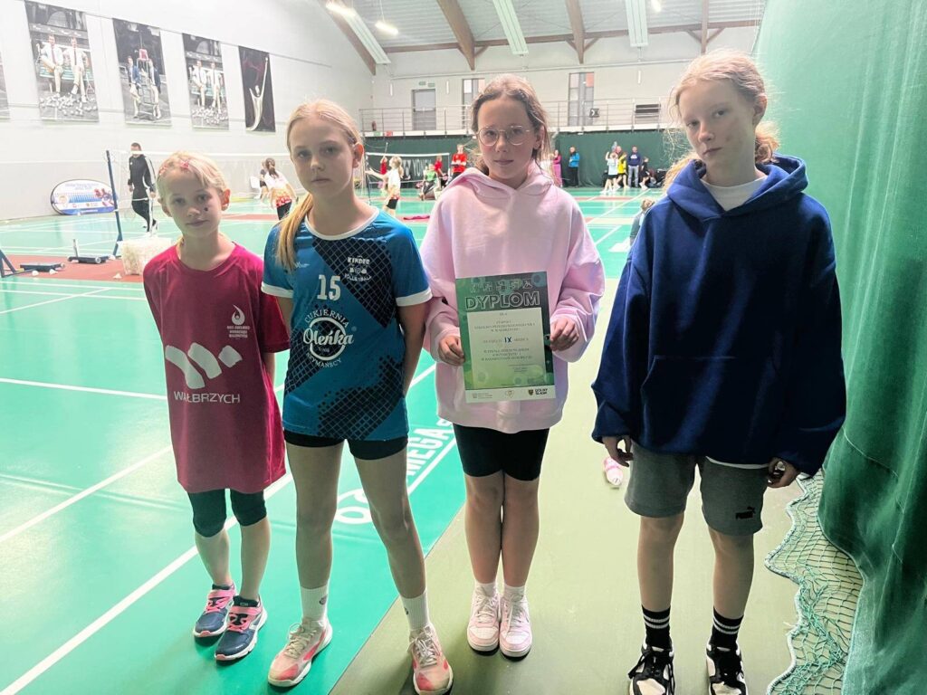 Zdjęcie do artykułu "Finał Dolnośląski w Badmintonie – Igrzyska Dzieci- Wrocław 21 listopada 2025 r."