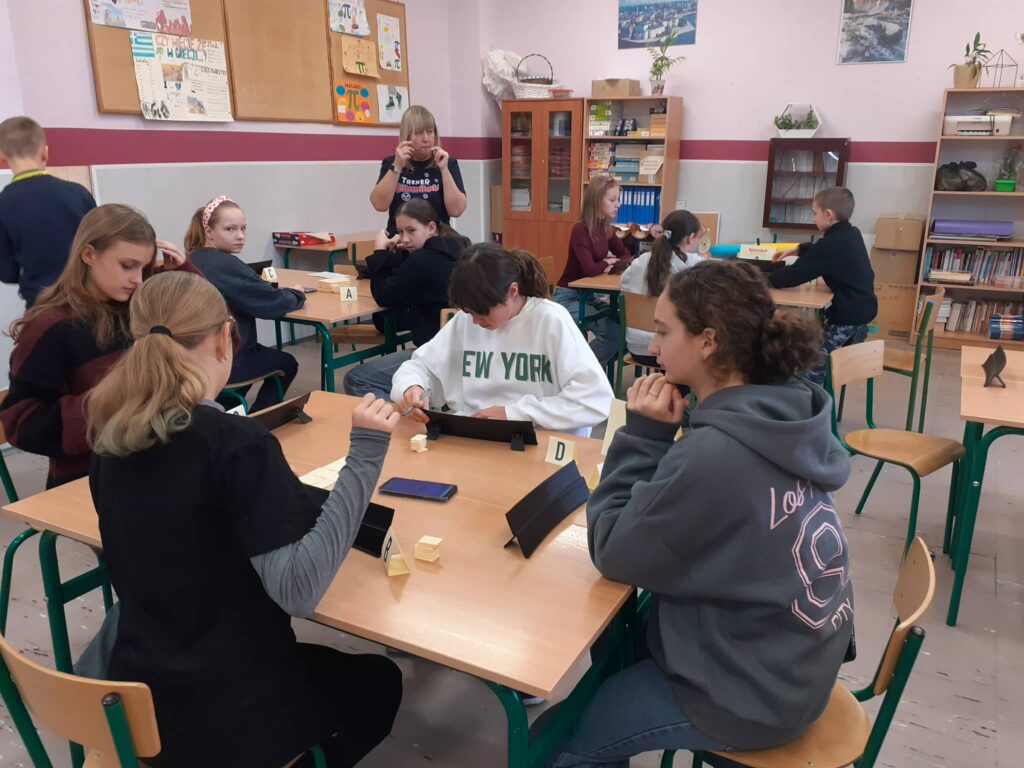 Zdjęcie do artykułu "Szkolna Liga Rummikub..."