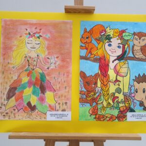 Zdjęcie do artykułu "Finał miejskiego konkursu plastycznego PORTRET PANI JESIENI"