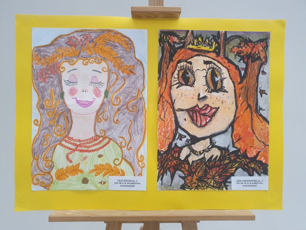 Zdjęcie do artykułu "Finał miejskiego konkursu plastycznego PORTRET PANI JESIENI"