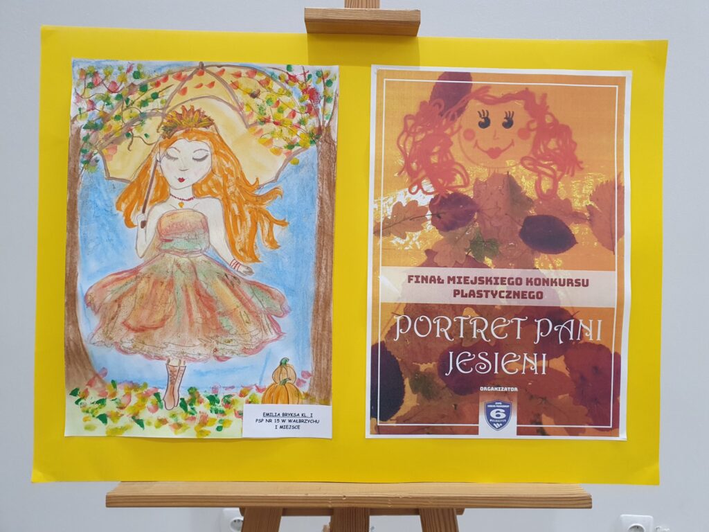 Zdjęcie do artykułu "Finał miejskiego konkursu plastycznego PORTRET PANI JESIENI"