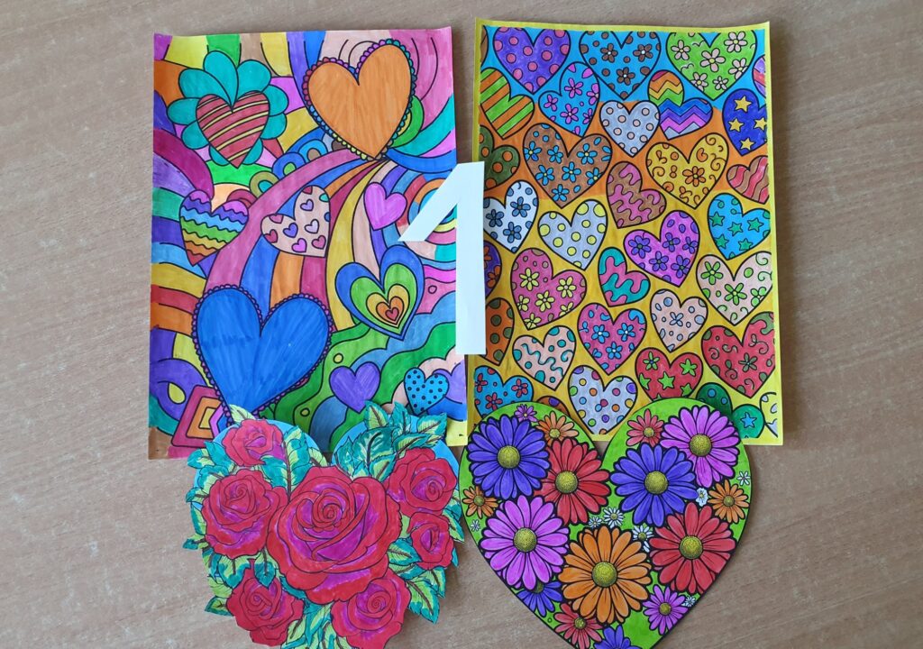 Zdjęcie do artykułu "Finał szkolnego konkursu plastycznego "WALENTYNKOWE SERCE"