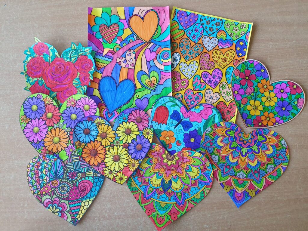 Zdjęcie do artykułu "Finał szkolnego konkursu plastycznego "WALENTYNKOWE SERCE"