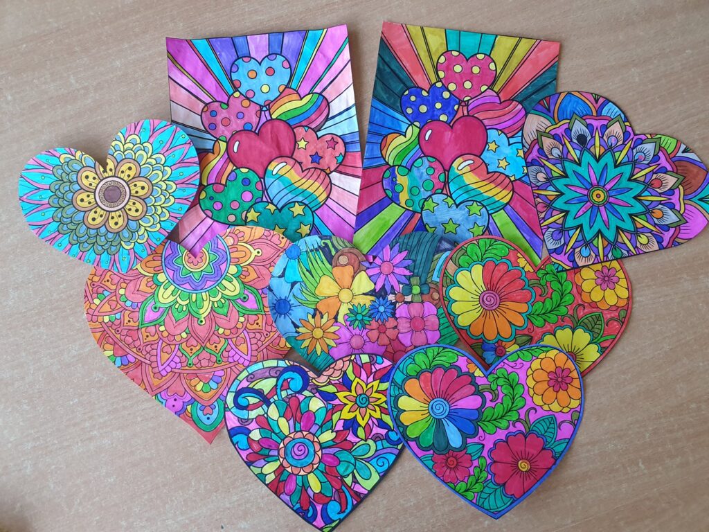 Zdjęcie do artykułu "Finał szkolnego konkursu plastycznego "WALENTYNKOWE SERCE"