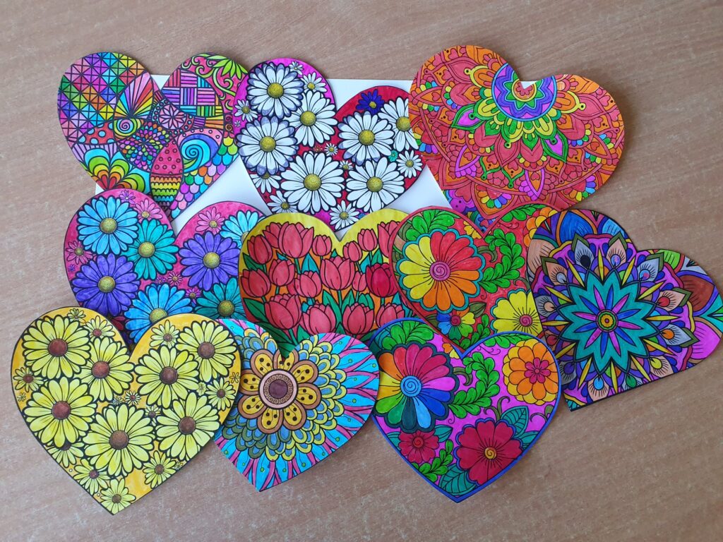 Zdjęcie do artykułu "Finał szkolnego konkursu plastycznego "WALENTYNKOWE SERCE"