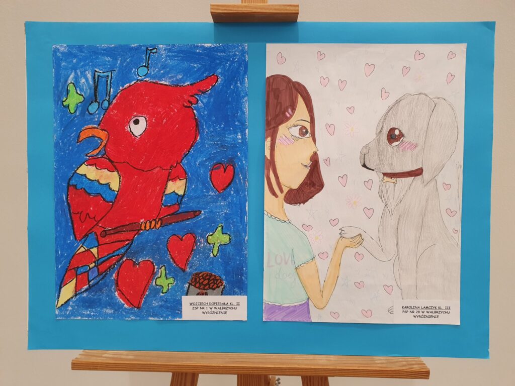 Zdjęcie do artykułu "Finał miejskiego konkursu plastycznego MOJE ULUBIONE ZWIERZĄTKO"