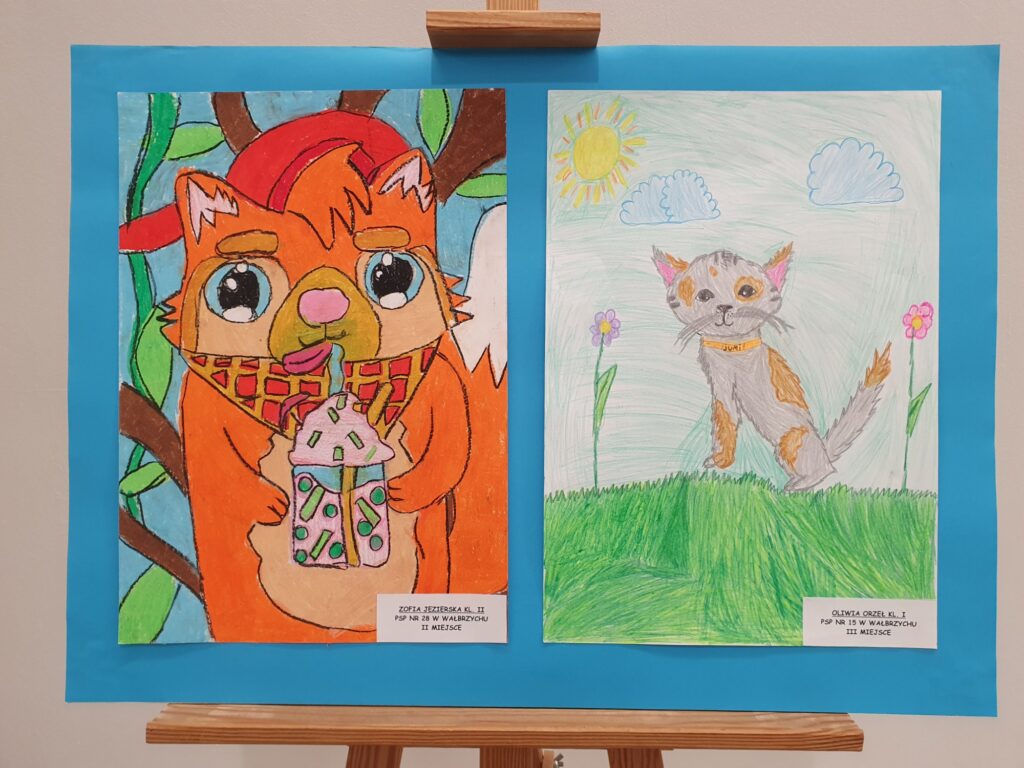 Zdjęcie do artykułu "Finał miejskiego konkursu plastycznego MOJE ULUBIONE ZWIERZĄTKO"