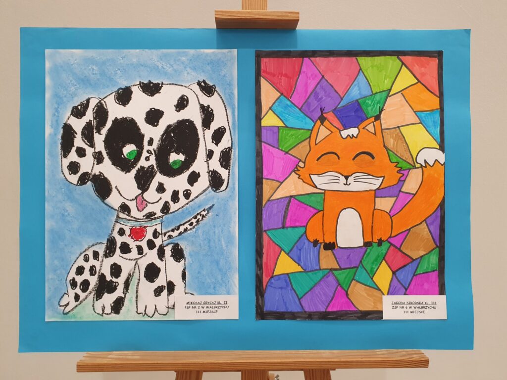 Zdjęcie do artykułu "Finał miejskiego konkursu plastycznego MOJE ULUBIONE ZWIERZĄTKO"