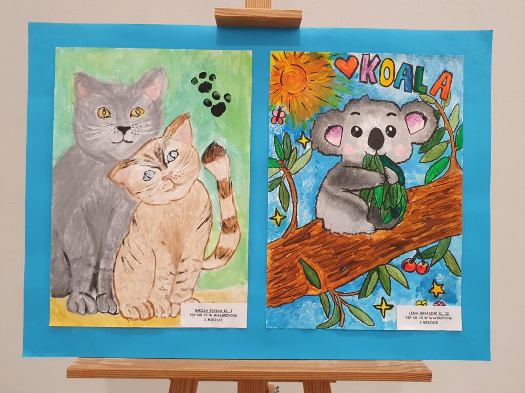Zdjęcie do artykułu "Finał miejskiego konkursu plastycznego MOJE ULUBIONE ZWIERZĄTKO"