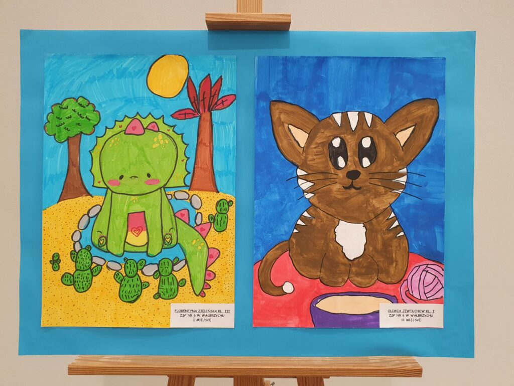 Zdjęcie do artykułu "Finał miejskiego konkursu plastycznego MOJE ULUBIONE ZWIERZĄTKO"