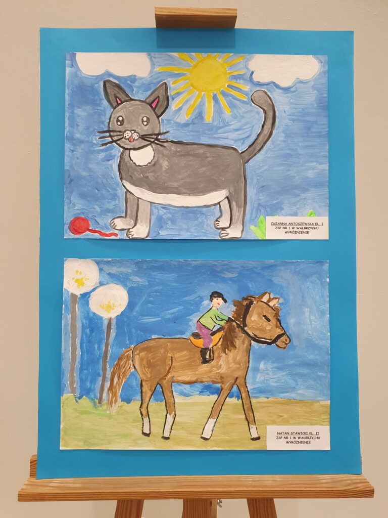 Zdjęcie do artykułu "Finał miejskiego konkursu plastycznego MOJE ULUBIONE ZWIERZĄTKO"