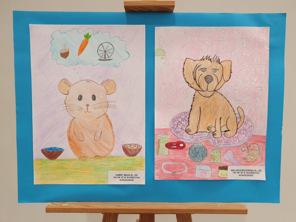 Zdjęcie do artykułu "Finał miejskiego konkursu plastycznego MOJE ULUBIONE ZWIERZĄTKO"