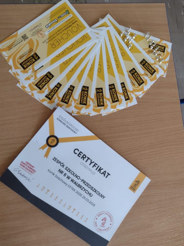 Zdjęcie do artykułu "Konik szachowy" w naszej szkole