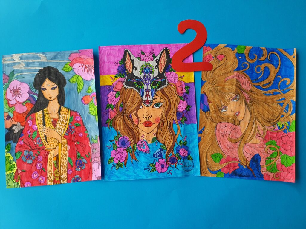 Zdjęcie do artykułu "Finał szkolnego konkursu plastycznego PORTRET KOBIETY"