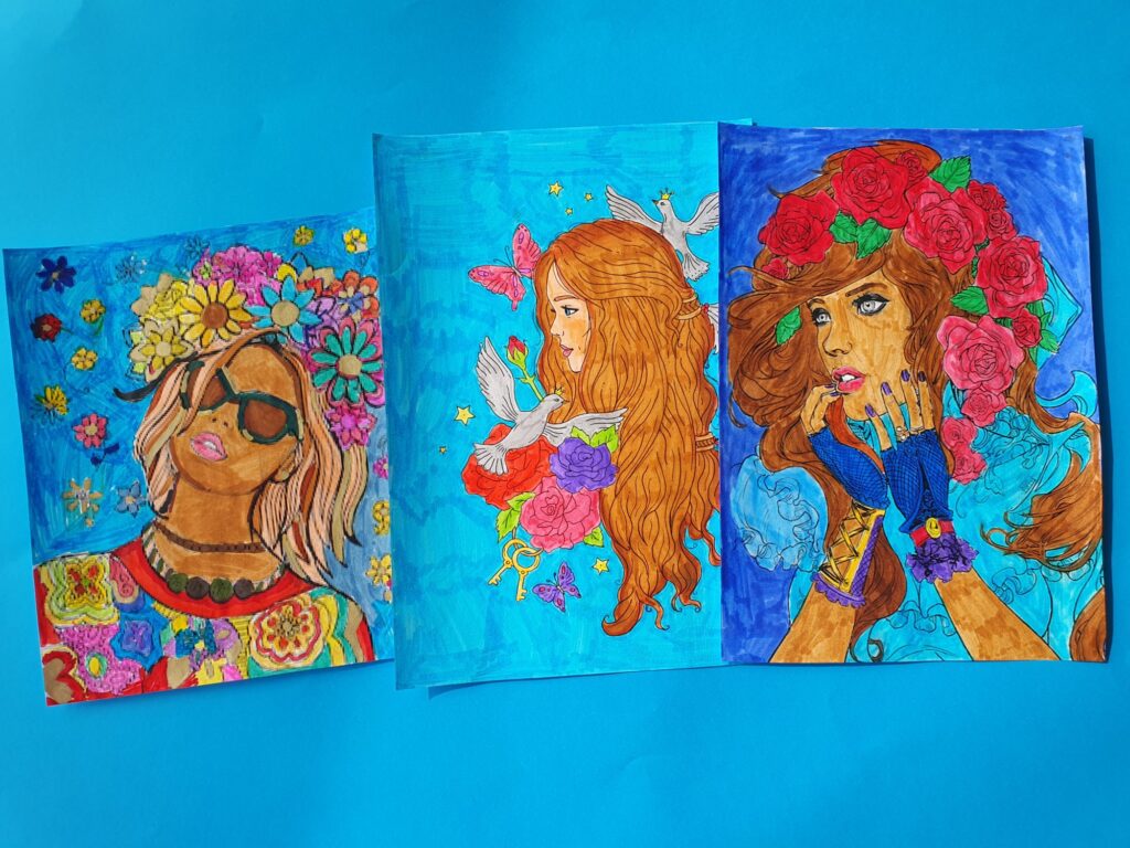 Zdjęcie do artykułu "Finał szkolnego konkursu plastycznego PORTRET KOBIETY"