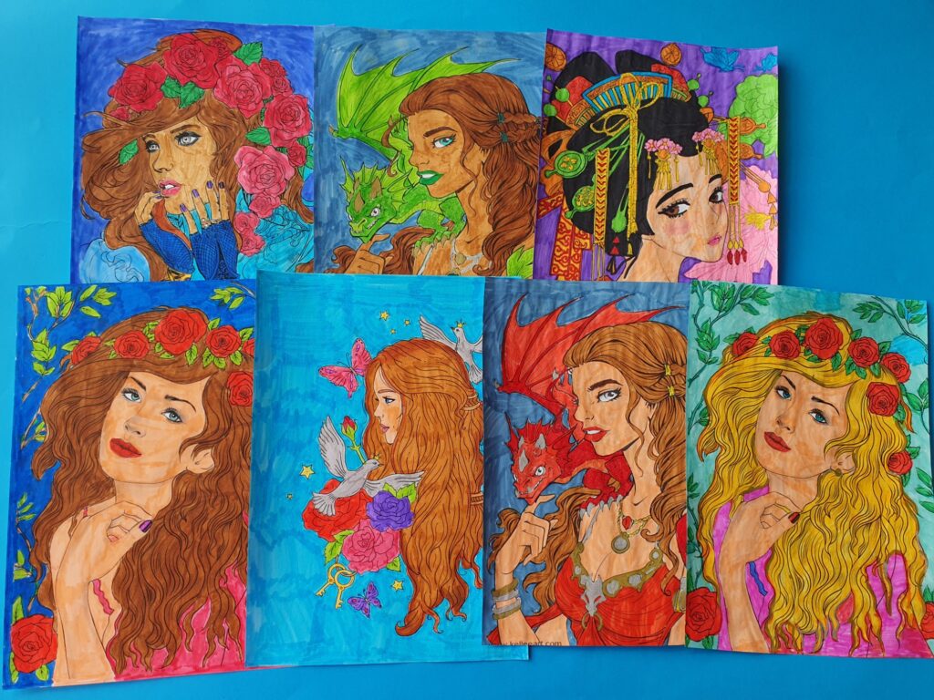 Zdjęcie do artykułu "Finał szkolnego konkursu plastycznego PORTRET KOBIETY"