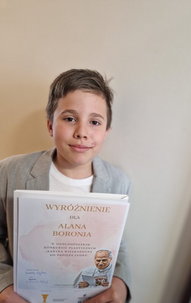Zdjęcie do artykułu "Kartka wielkanocna dla papieża Leona"
