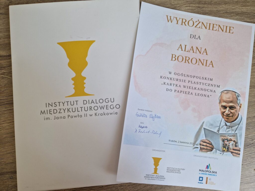 Zdjęcie do artykułu "Kartka wielkanocna dla papieża Leona"