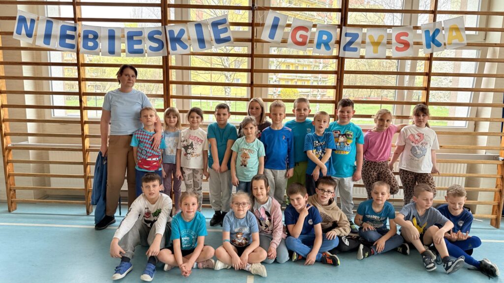 Zdjęcie do artykułu "Niebieskie igrzyska w naszej szkole"