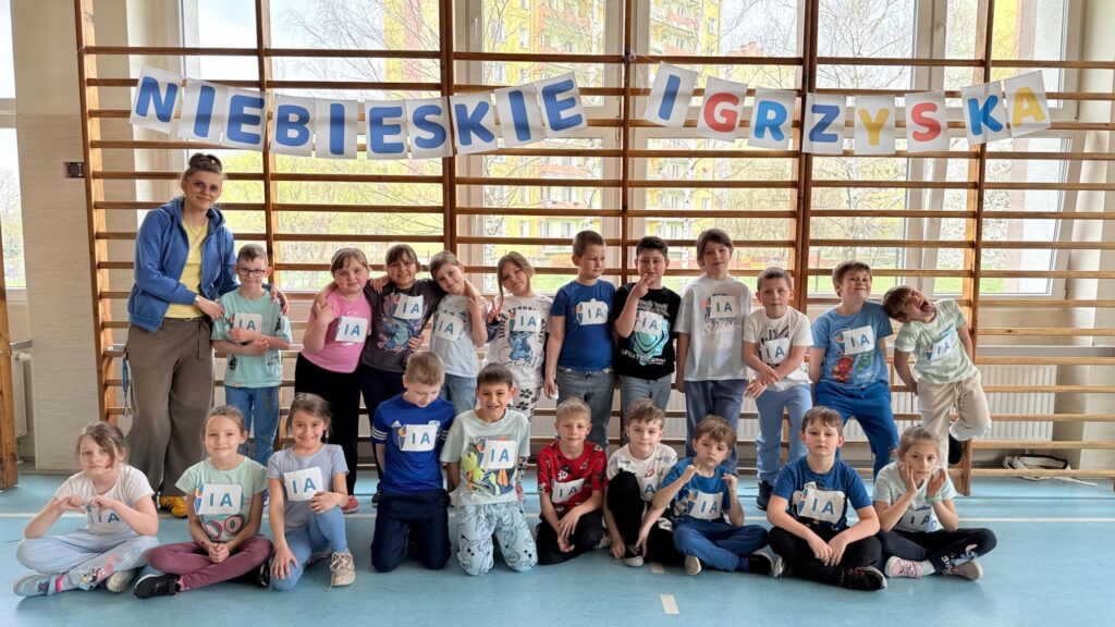 Zdjęcie do artykułu "Niebieskie igrzyska w naszej szkole"