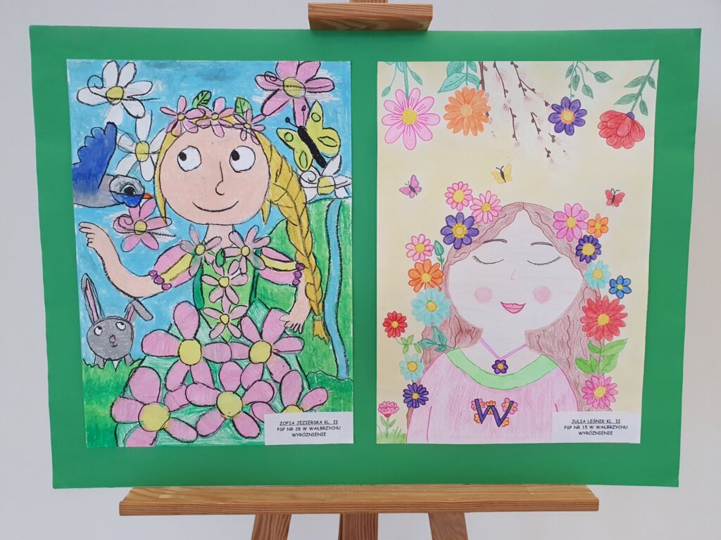 Zdjęcie do artykułu "Finał miejskiego konkursu plastycznego PORTRET PANI WIOSNY"